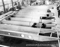 AP1-88 hovercraft during construction
